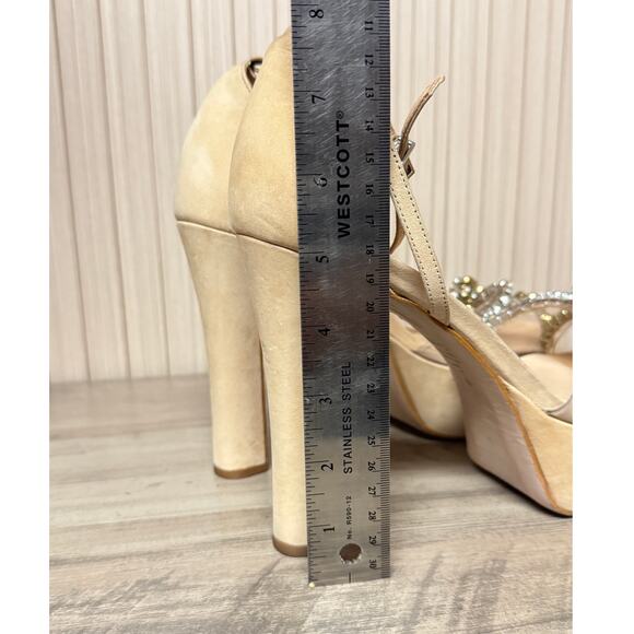 SCHUTZ Women's Jayda Ankle Strap Platform Heels Size 9.5B - Picture 14 of 16